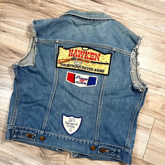 Vintage Wrangler Denim Jean Vest - Picture 5 of 5
